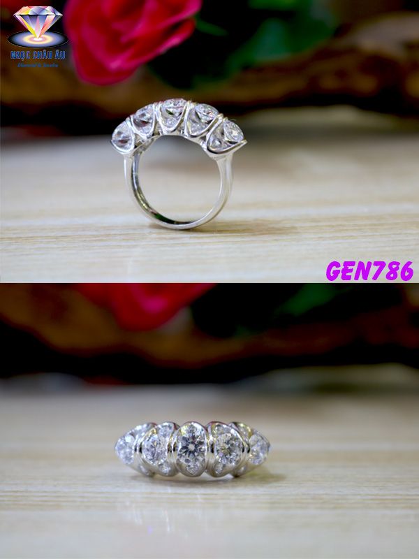 Nhẫn nữ vàng ý GEN786