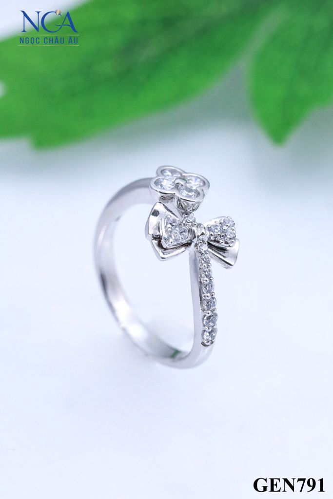 Nhẫn Nữ Vàng Ý GEN791