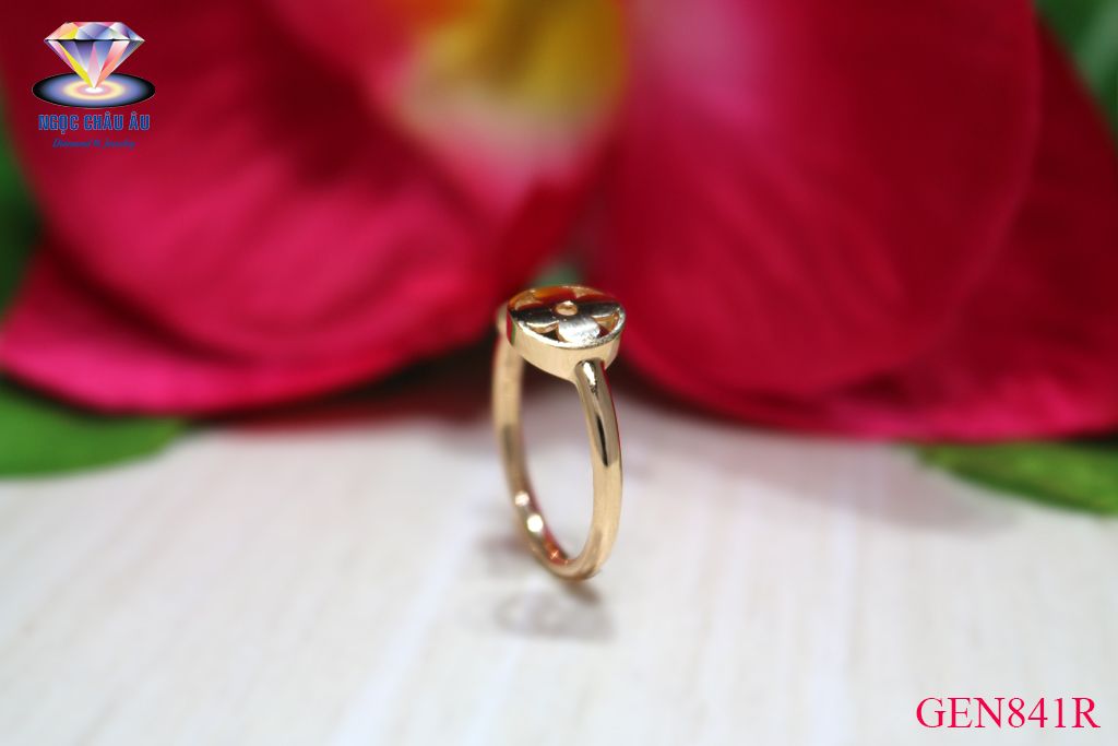 Nhẫn Nữ Vàng Ý GEN841R
