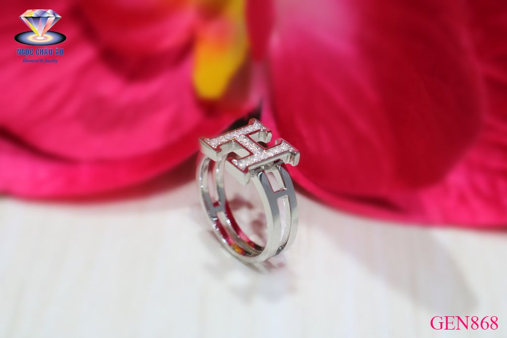 Nhẫn Nữ Vàng Ý GEN868
