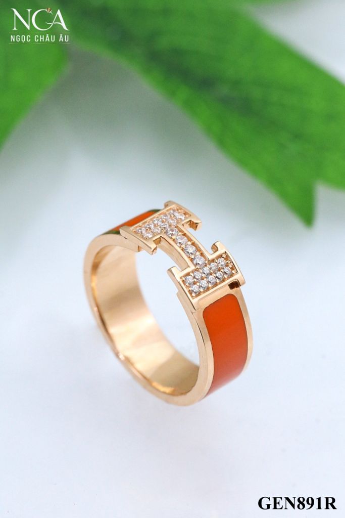Nhẫn nữ Vàng Ý GEN891R