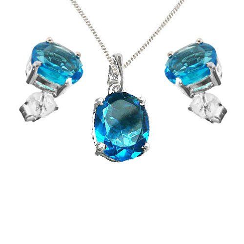 Blue Topaz - Oval