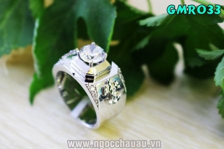 Nhẫn Nam Vàng Ý GMR033