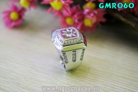  Nhẫn Nam Vàng Ý GMR060 