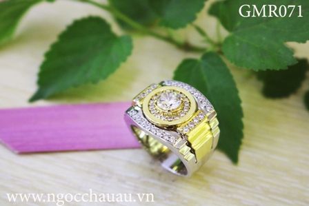 Nhẫn Nam Vàng Ý GMR071-2