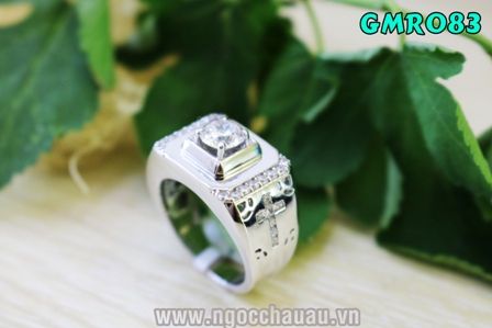 Nhẫn Nam Vàng Ý GMR083