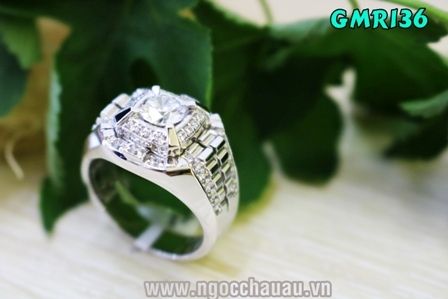 Nhẫn Nam Vàng Ý GMR136