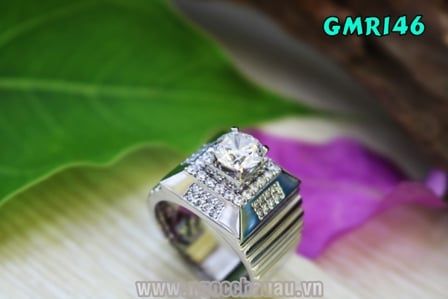 Nhẫn Nam Vàng Ý GMR146