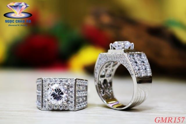 Nhẫn Nam Vàng Ý GMR157