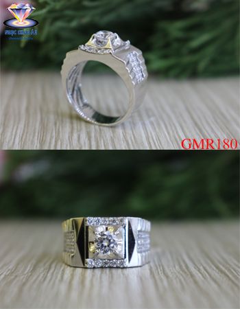 Nhẫn Nam Vàng Ý GMR180