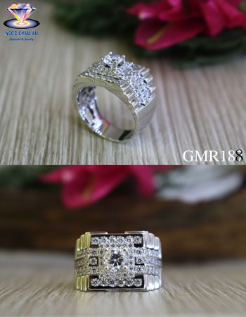 Nhẫn Nam Vàng Ý GMR188
