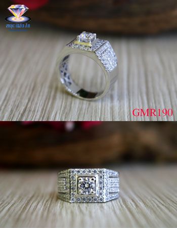 Nhẫn Nam Vàng Ý GMR190
