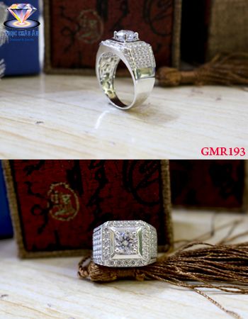 Nhẫn Nam Vàng Ý GMR193
