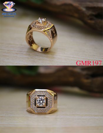Nhẫn Nam Vàng Ý GMR197