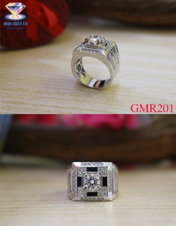 Nhẫn Nam Vàng Ý GMR201