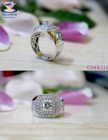 Nhẫn Nam Vàng Ý GMR211