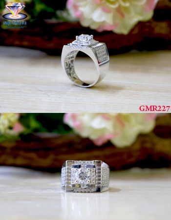 Nhẫn Nam Vàng Ý GMR227