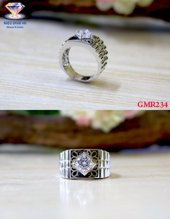 Nhẫn Nam Vàng Ý GMR234