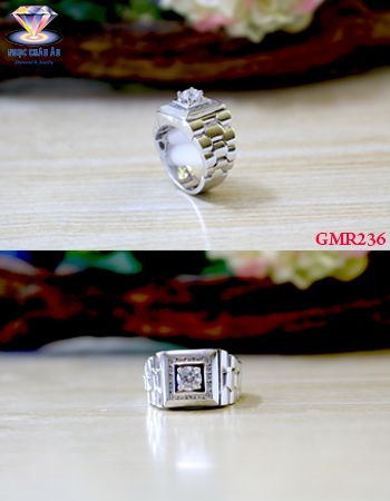 Nhẫn Nam Vàng Ý GMR236
