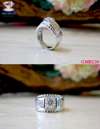 Nhẫn Nam Vàng Ý GMR239