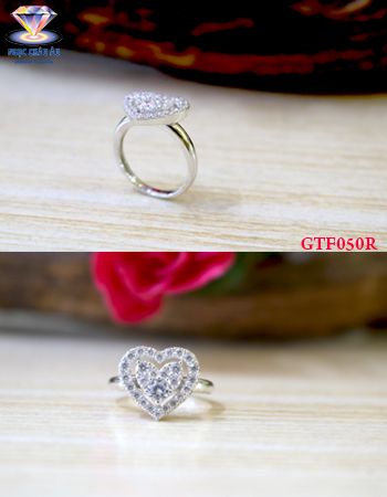 Nhẫn nữ Vàng Ý GTF050R