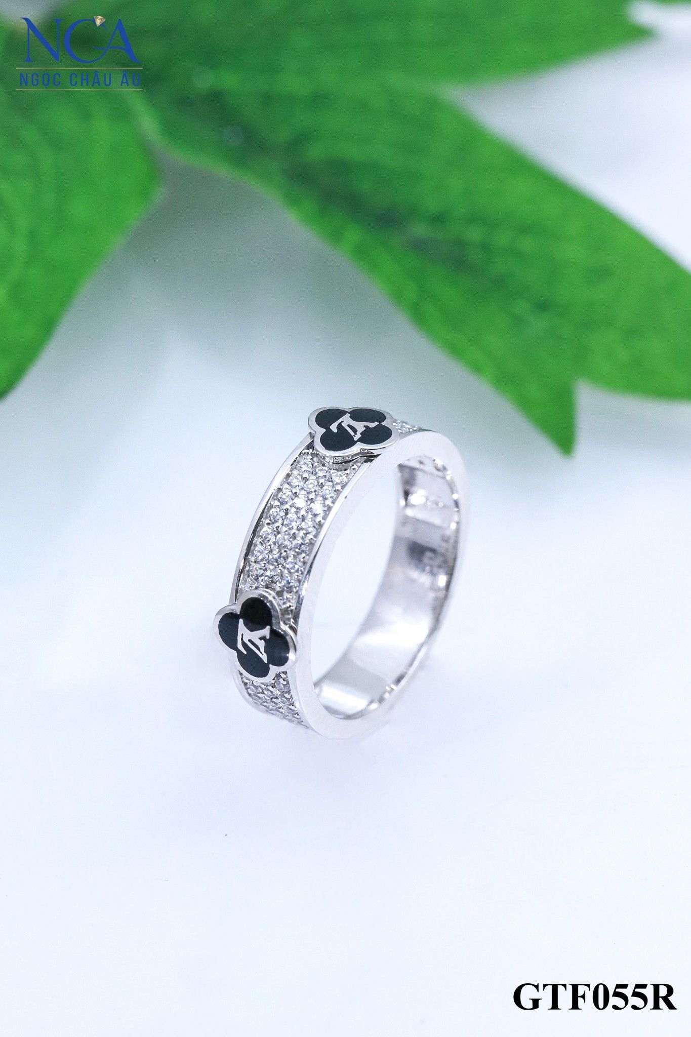 Nhẫn Nữ Vàng Ý GTF055R