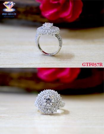 Nhẫn nữ Vàng Ý GTF057R