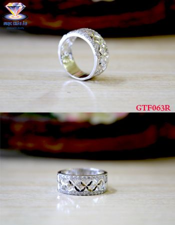 Nhẫn nữ Vàng Ý GTF063R