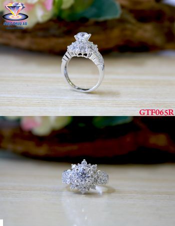 Nhẫn nữ Vàng Ý GTF065R