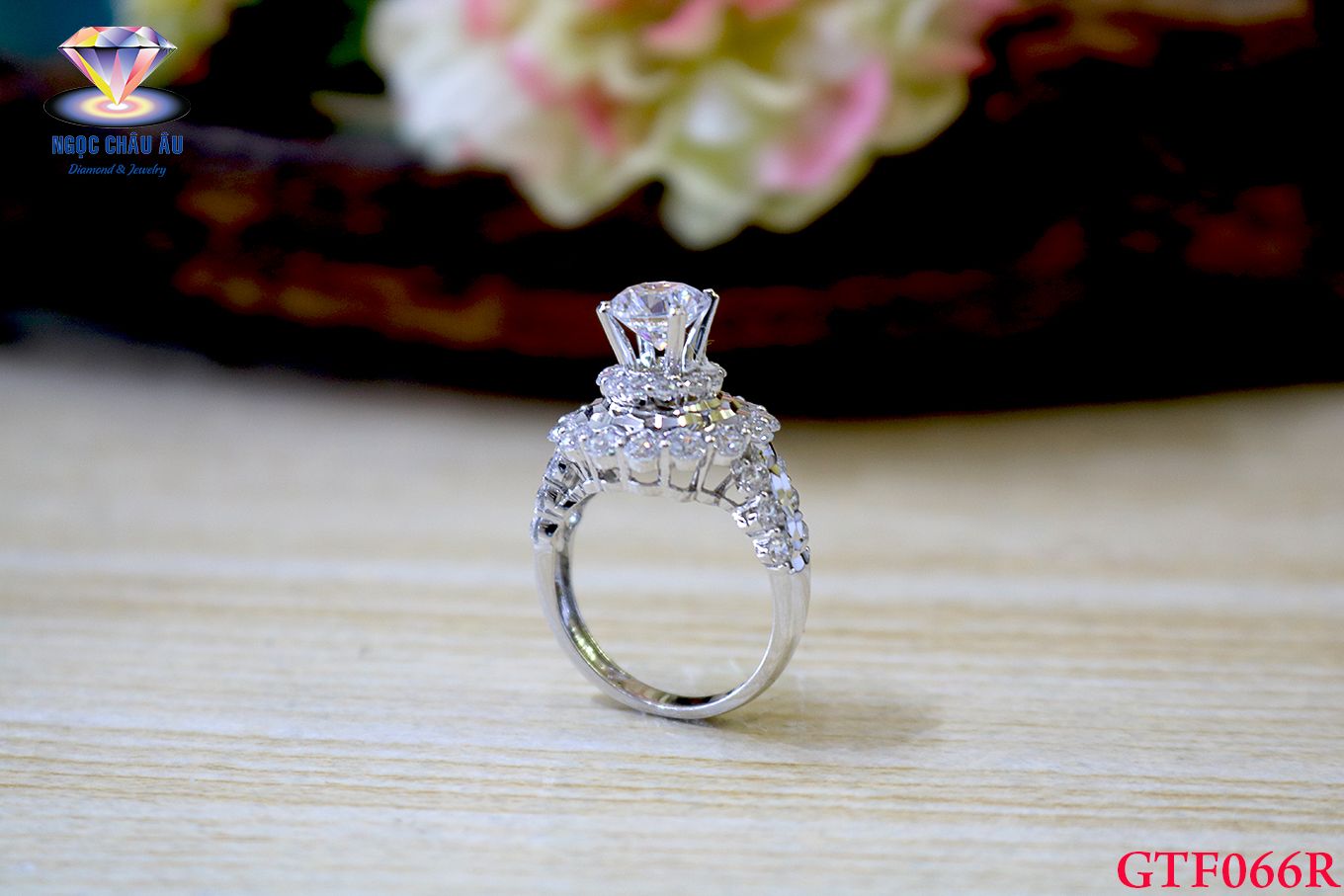 Nhẫn nữ Vàng Ý GTF066R