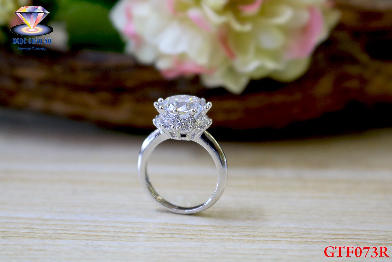 Nhẫn nữ Vàng Ý GTF073R
