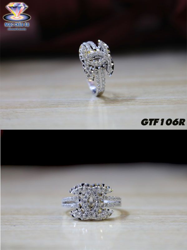 Nhẫn nữ Vàng Ý GTF106R