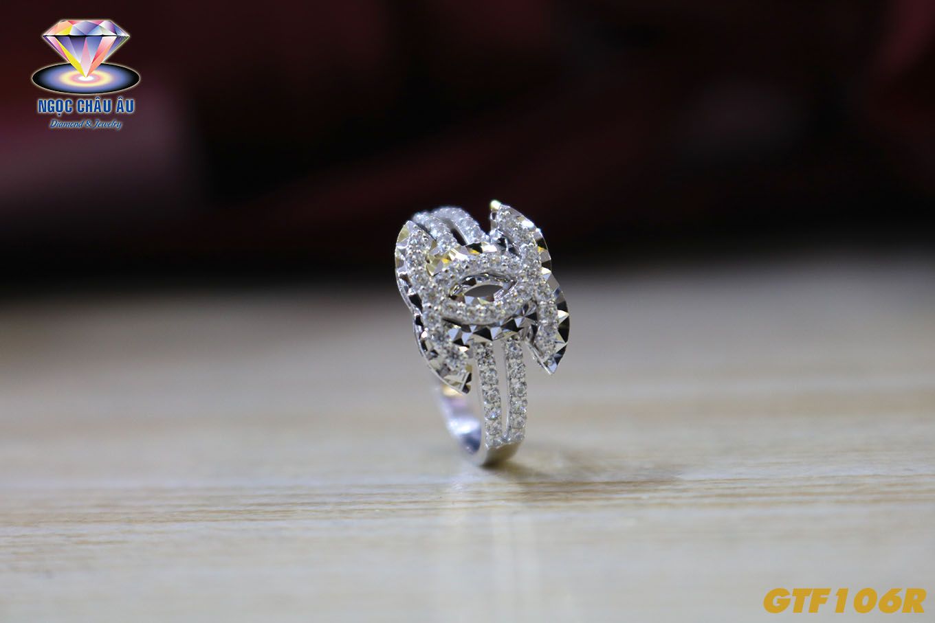 Nhẫn nữ Vàng Ý GTF106R