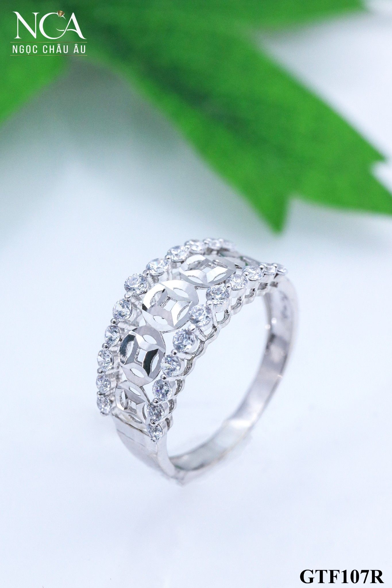 Nhẫn nữ Vàng Ý GTF107R