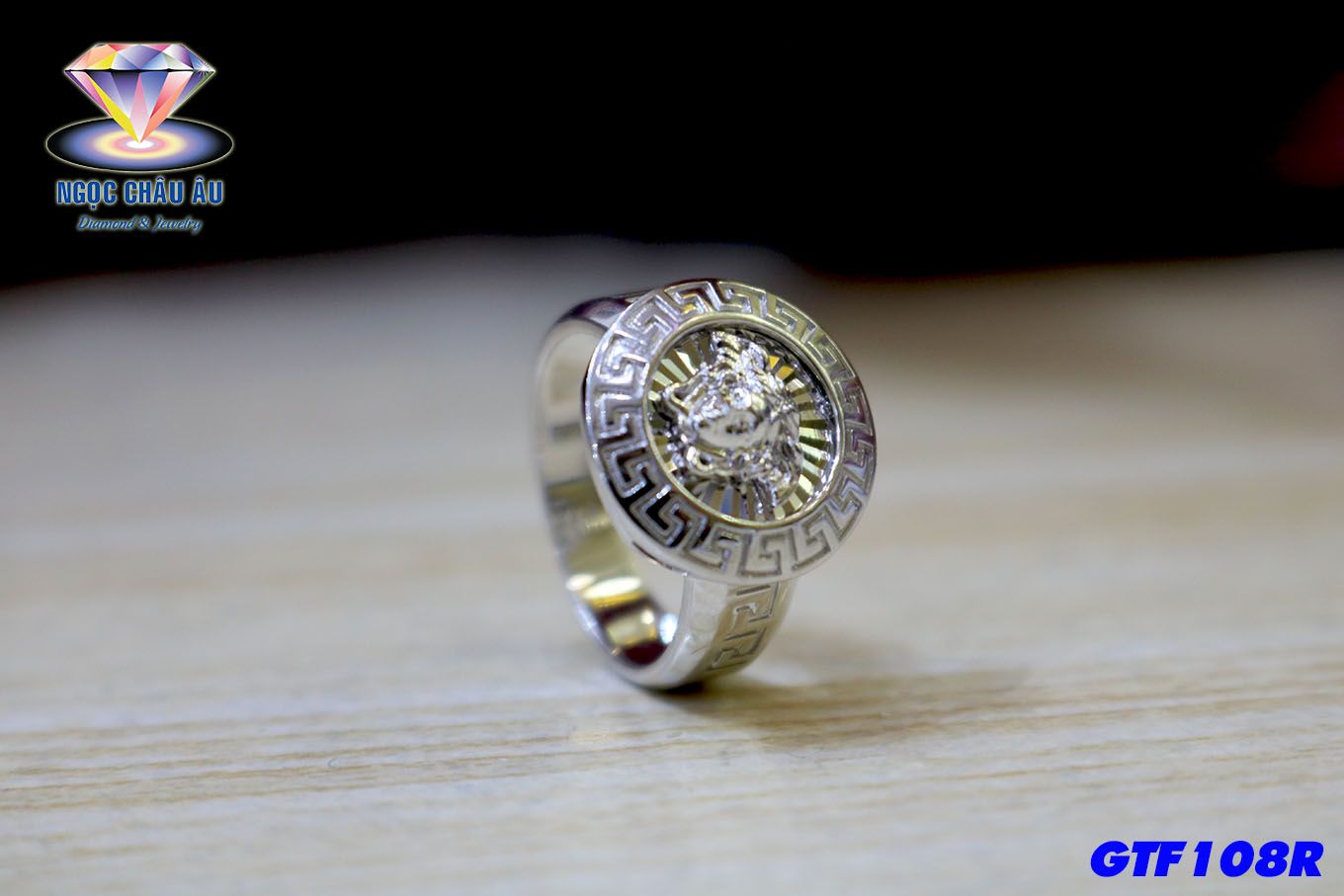 Nhẫn nữ Vàng Ý GTF108R