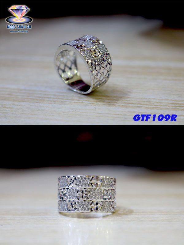 Nhẫn nữ Vàng Ý GTF109R