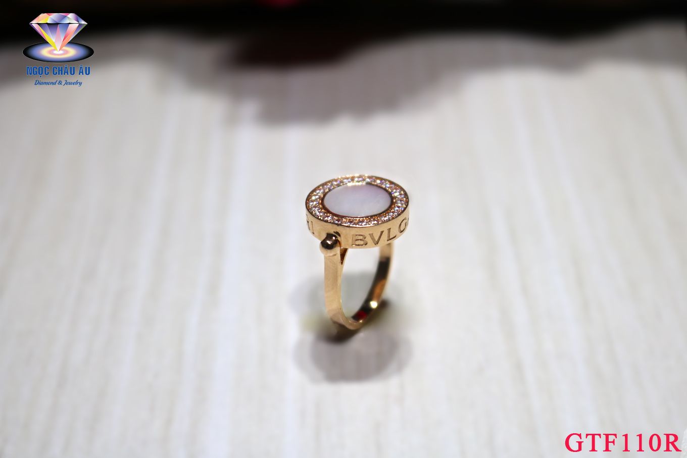 Nhẫn nữ Vàng Ý GTF110R