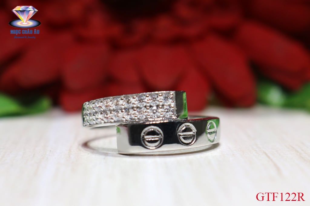 Nhẫn Nữ Vàng Ý GTF122R
