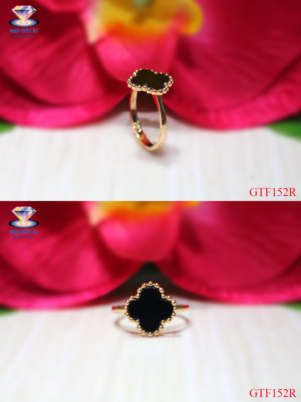 Nhẫn Nữ Vàng Ý GTF152R
