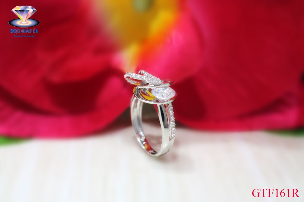 Nhẫn Nữ Vàng Ý GTF161R