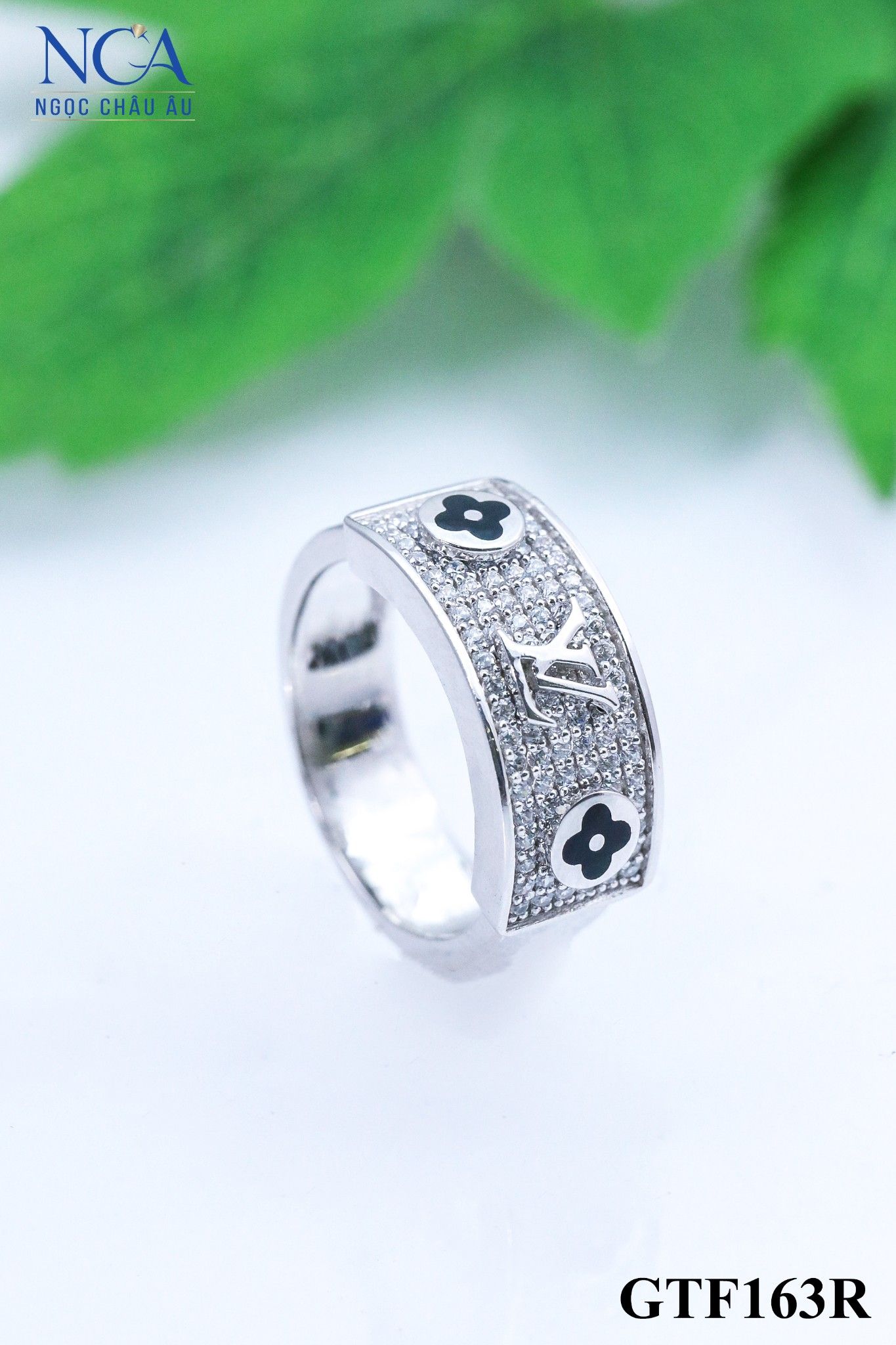 Nhẫn Nữ Vàng Ý GTF163R