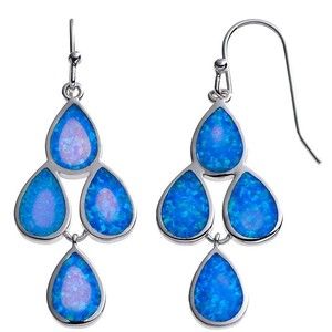 Dark Blue Opal - Pear
