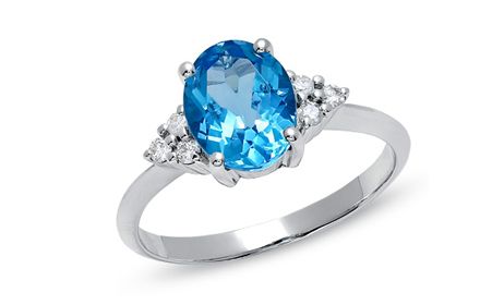 Blue Topaz - Oval