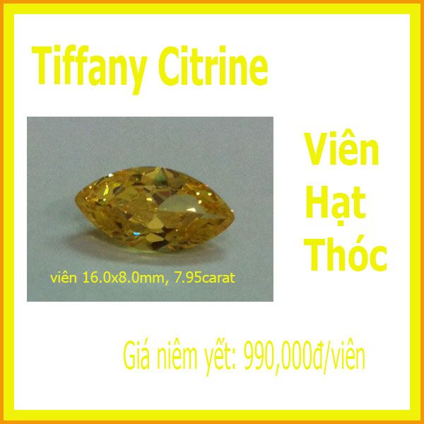  Citrine - Marquise 16x8mm 