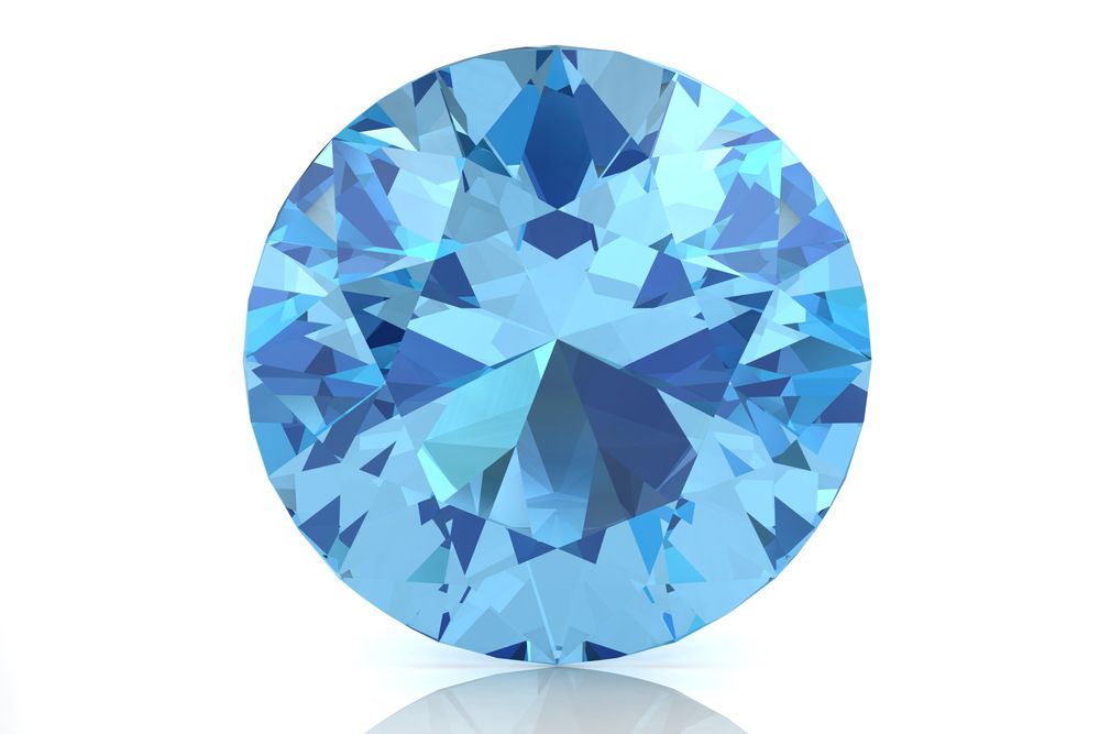 Blue Topaz - Round
