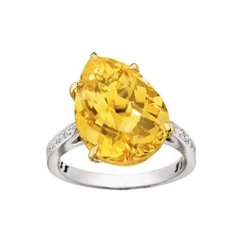 Vàng Citrine - Pear