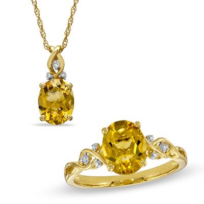 Citrine - Oval