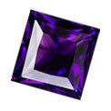 Tím Amethyst nhân tạo - Viên Square