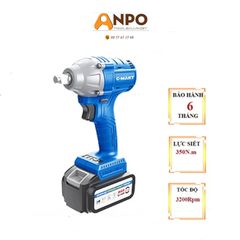 Máy bắn bulong Pin 21V C-MART W0014B( Mã Rẻ)