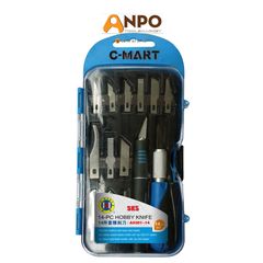 Bộ dao điêu khắc chính xác Cmart A0301-14